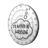 Ich würde lieber gärtnern dartscheibe (Vorderseite rechts)