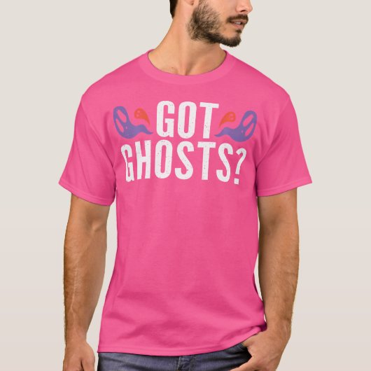 Ich würde lieber Geister jagen T-Shirt (Vorderseite)