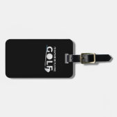 Ich würde lieber Golf spielen Gepäckanhänger (Vorderseite horizontal)