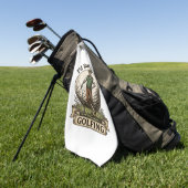 Ich würde lieber Golf spielen Golfhandtuch (Gras)