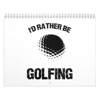 Ich würde lieber Golf spielen Kalender