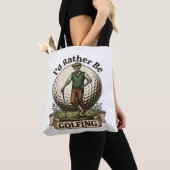 Ich würde lieber Golf spielen Tasche (Von Nahem)