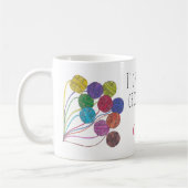 Ich würde lieber Häkchen machen, deinen Namen, Gar Kaffeetasse (Links)