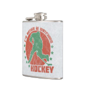 Ich würde lieber Hockey sehen Flachmann (Links)
