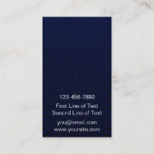 Ich würde lieber Hockey-Visitenkarten spielen Visitenkarte (Rückseite)