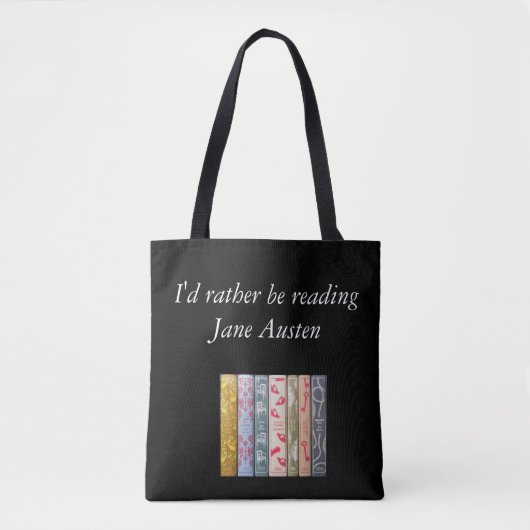 Ich würde lieber Jane Austen' Tote-Tasche lesen Tasche (Vorderseite)
