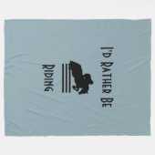 Ich würde lieber Jumper-Silhouette zeigen Fleecedecke (Vorderseite (Horizontal))