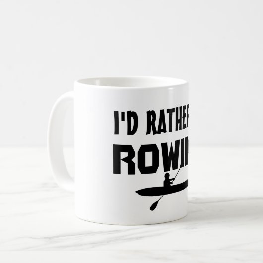 Ich würde lieber Kaffee Tasse rudern (Vorderseite Links)