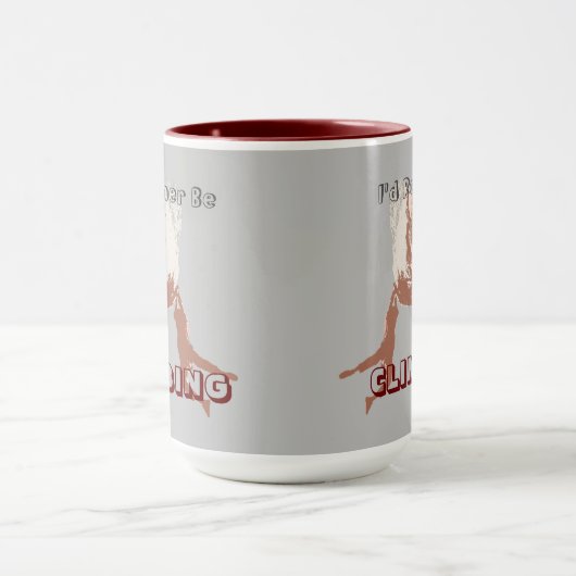 Ich würde lieber klettern tasse (Zentrum)