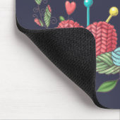 Ich würde lieber kneten - Lover kneten Mousepad (Ecke)