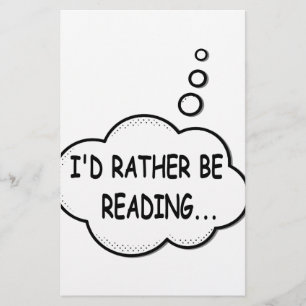 Ich würde lieber lesen briefpapier