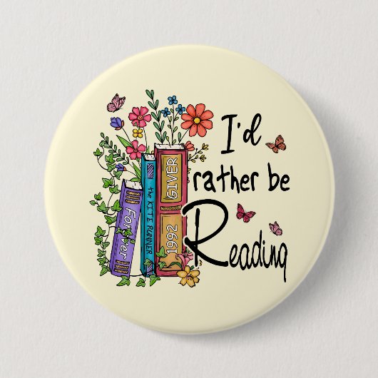 Ich würde lieber lesen button (Vorderseite)