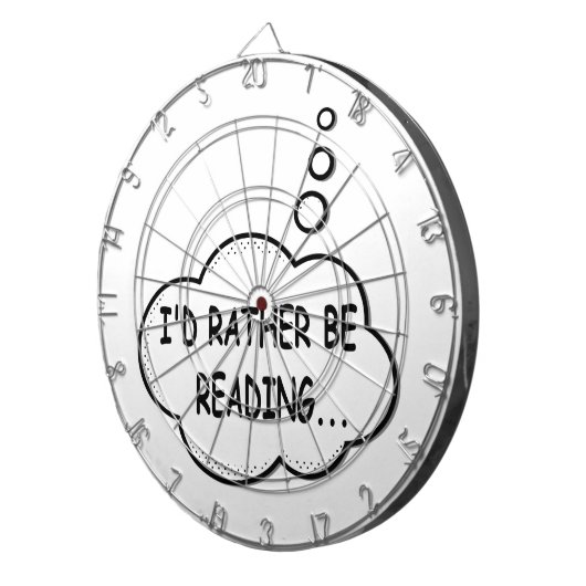 Ich würde lieber lesen dartscheibe (Vorderseite rechts)