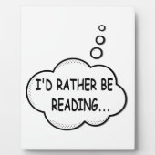 Ich würde lieber lesen fotoplatte (Vorderseite)