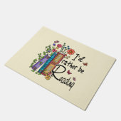 Ich würde lieber lesen fußmatte (Schrägansicht)