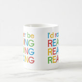 Ich würde lieber lesen – I’d rather be reading Kaffeetasse (Mittel)