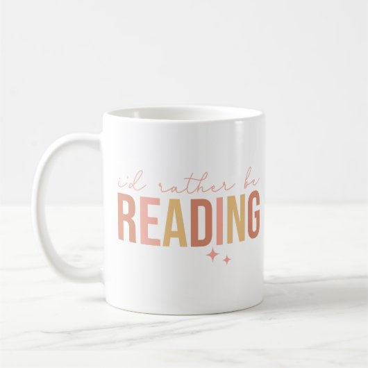 Ich würde lieber lesen kaffeetasse (Links)