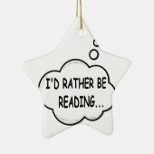 Ich würde lieber lesen keramik ornament (Rechts)