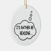 Ich würde lieber lesen keramikornament (Rechts)