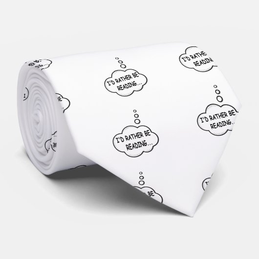 Ich würde lieber lesen krawatte (Gerollt)