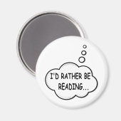 Ich würde lieber lesen magnet (Vorderseite/Rückseite)