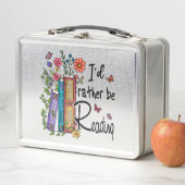 Ich würde lieber lesen metall brotdose (Beispiel)