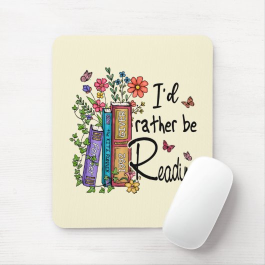 Ich würde lieber lesen mousepad (Mit Mouse)