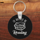 Ich würde lieber lesen schlüsselanhänger (Rückseite)