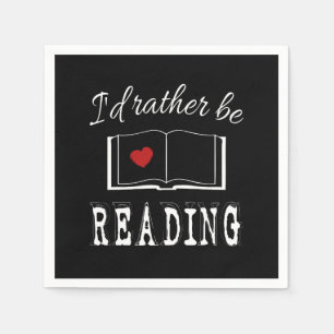 Ich würde lieber lesen serviette