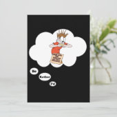 Ich würde lieber Lottery 3 spielen Einladung (Stehend Vorderseite)