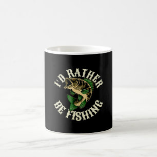 Ich würde lieber lustig fischen kaffeetasse