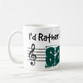 Ich würde lieber meine Sarod spielen Kaffeetasse (Links)