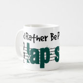 Ich würde lieber meinen Latestahl spielen Kaffeetasse (Vorderseite Links)