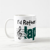 Ich würde lieber meinen Latestahl spielen Kaffeetasse (Links)