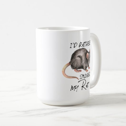 Ich würde lieber meinen Rat schimpfen Kaffeetasse (VorderseiteRechts)