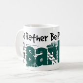 Ich würde lieber meinen Santoor spielen Kaffeetasse (Vorderseite Links)