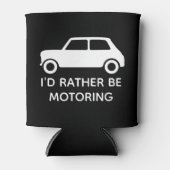 Ich würde lieber Mini-Auto schwarz fahren Dosenkühler (Vorderseite)
