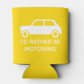 Ich würde lieber Mini Cooper fahren - Gelb - Dosenkühler (Rückseite)