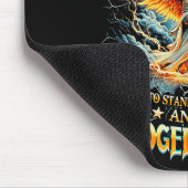 Ich würde lieber mit Gott stehen und von der Mousepad (Ecke)