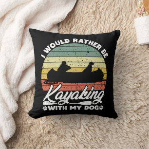 Ich würde lieber mit meinem Hund jagen, der lange Kissen