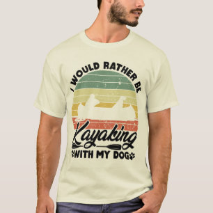 Ich würde lieber mit meinem Hund jagen, der lange  T-Shirt