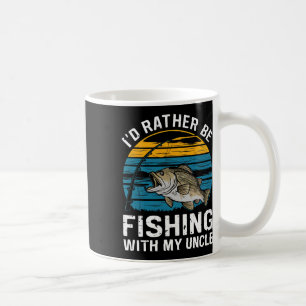 Ich würde lieber mit meinem Onkel angeln gehen  Kaffeetasse