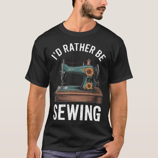 Ich würde lieber nähen T-Shirt (Vorderseite)