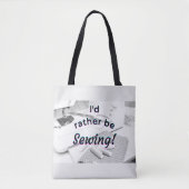 Ich würde lieber nähen tasche (Vorderseite)