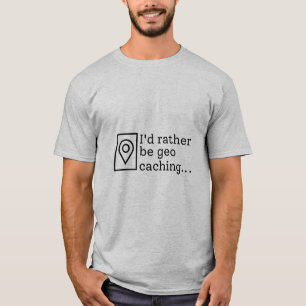 Ich würde lieber Outdoor-Spiele spielen T-Shirt