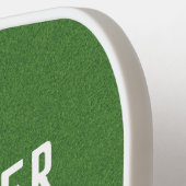 Ich würde lieber personalisiert lustig Golf spiele Pickleball Schläger (Linke Seite)