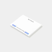 Ich würde lieber Pickleball 4x3 spielen, um das zu Post-it Klebezettel (angewinkelt)