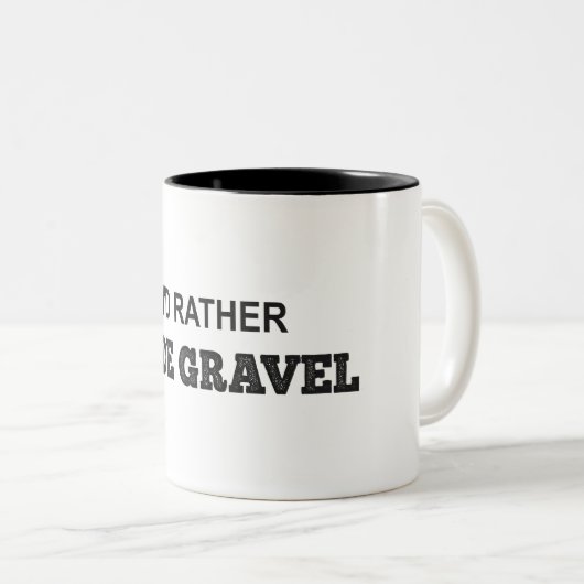 Ich würde lieber Reiseschotter Zweifarbige Tasse (VorderseiteRechts)