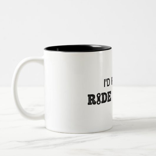 Ich würde lieber Reiseschotter Zweifarbige Tasse (Links)