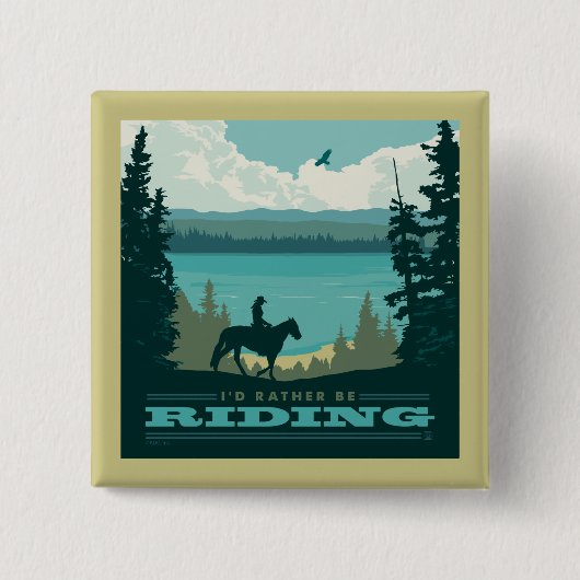 Ich würde lieber reiten button (Vorderseite)